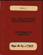 1949 - Palestinian Diplomatic Passport 2